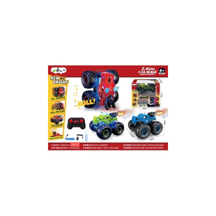 COTXE KAIJU R/C AMB BATERIA
