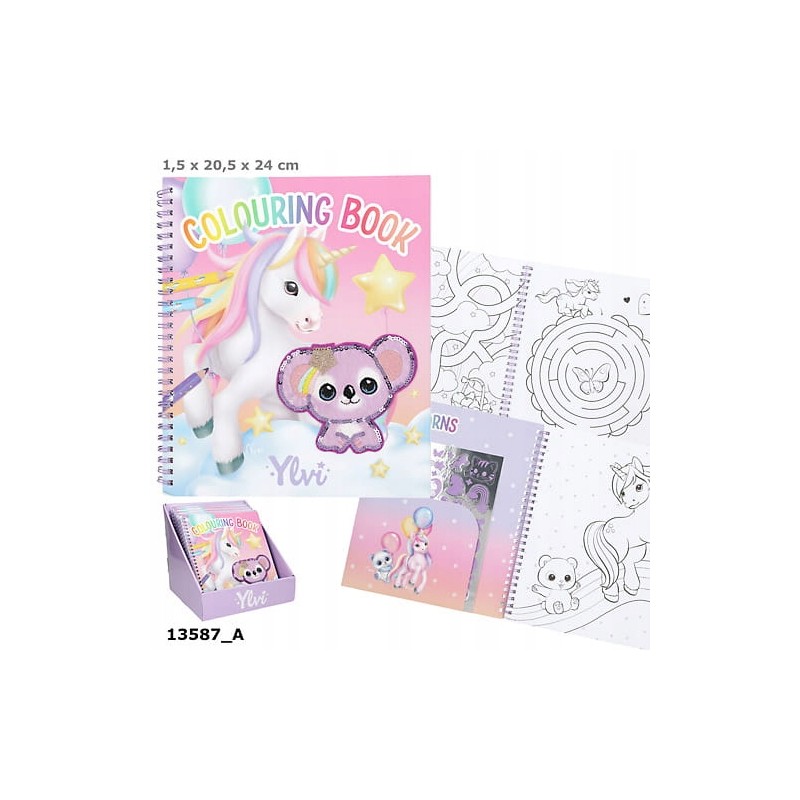 YLVI COLOURING BOOK