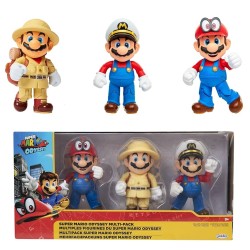 PACK 3 FIGURES SUPER MARIO