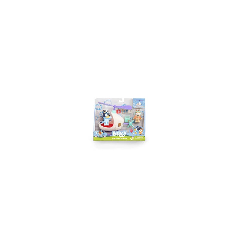 BLUEY VEHICLE AMB FIGURA