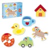 PUZZLE FORMES 6TOYS