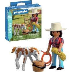 PLAYM. DONA AMB CAVALL