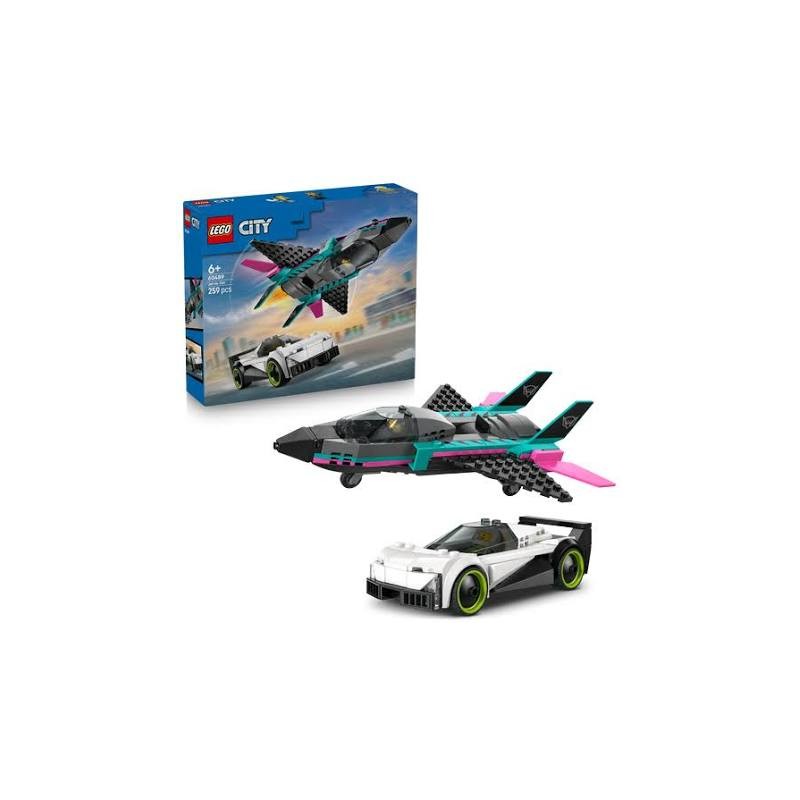 LEGO CITY JET VS CAR