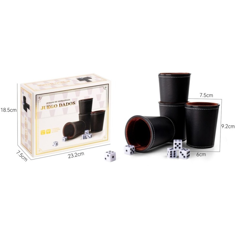 JOC DAUS  4 CUBILETS