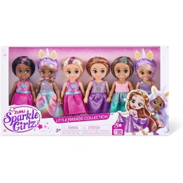 PACK 6 PRINCESES SPARKLE