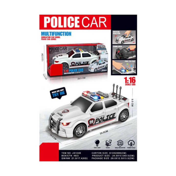 COTXE POLICIA LLUM I SO